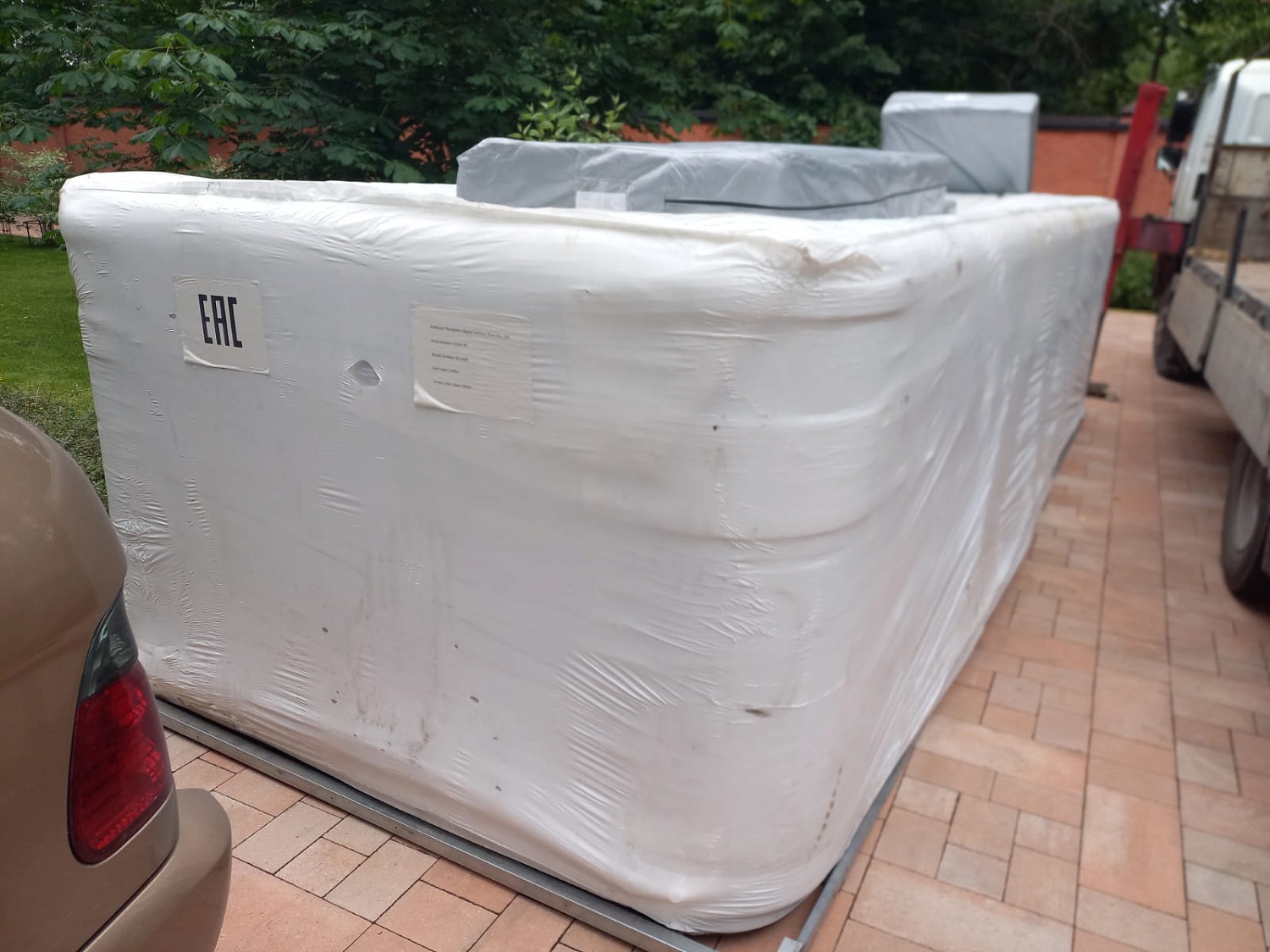 Новый выполненный проект - плавательный спа бассейн Bigger 6608 Новый выполненный проект - плавательный спа бассейн Bigger 6608