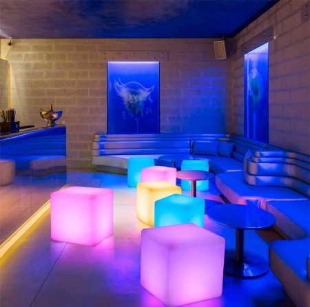 Светильник Куб 30 питание от сети 220В, RGB