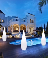 Светильник Капля 45х150 солнечная батарея, RGB Светильник Капля 45х150 солнечная батарея, RGB